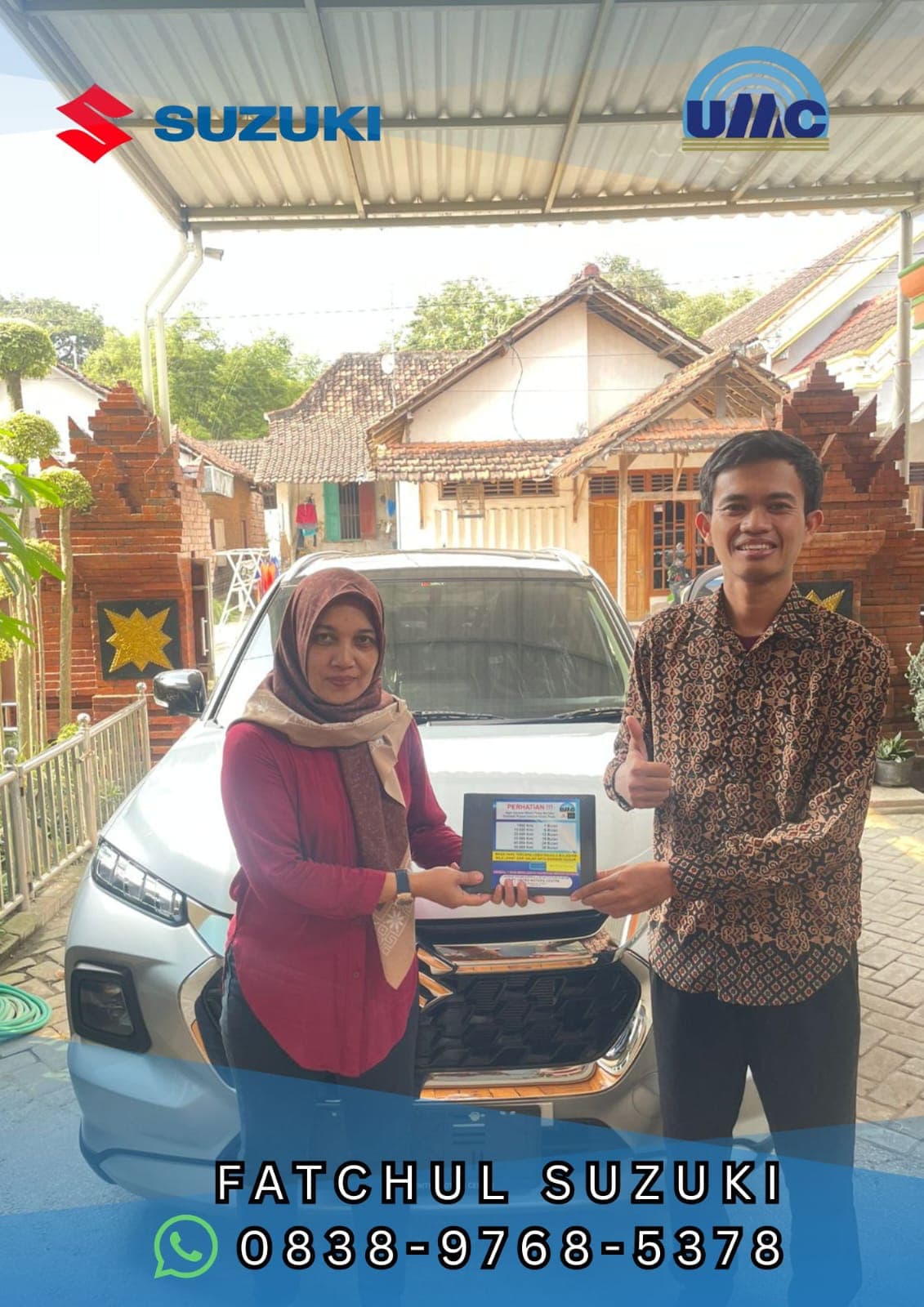 Serah Terima 1 unit Grand Vitara - Bu Ita