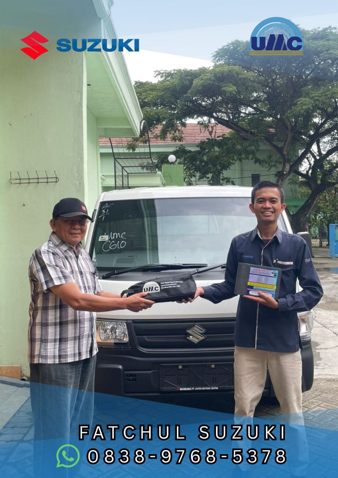 Serah terima 2 unit New Carry PU FD ACPS
