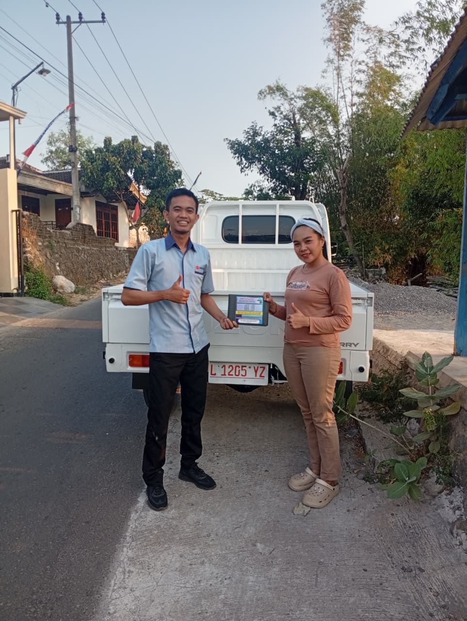 Serah terima 1 unit New Carry PU WD ACPS