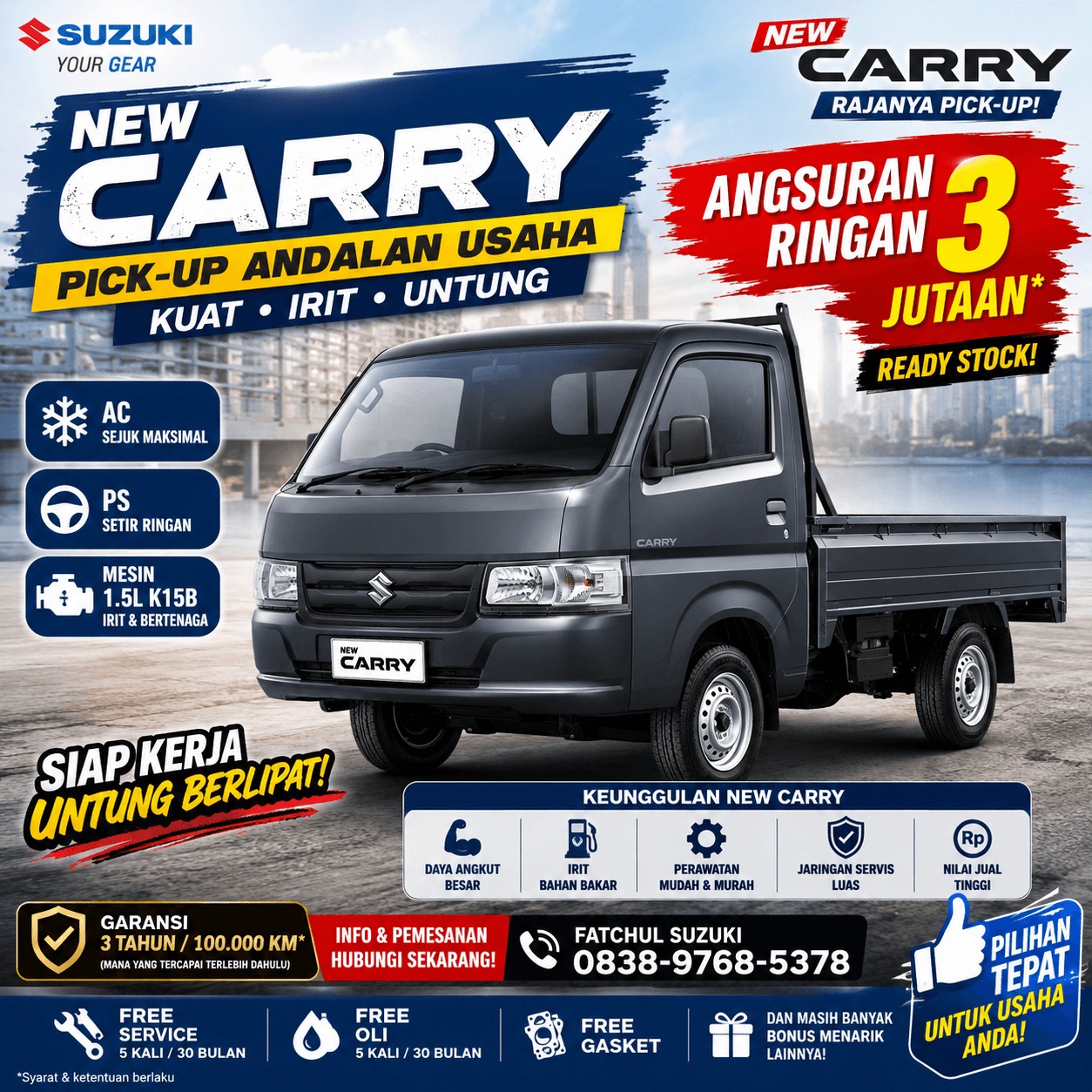 New Carry paket hemat